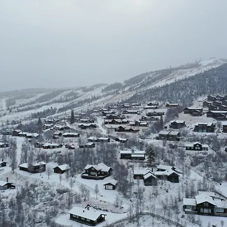 Familiehytte Med Fantastisk Beliggenhet I Vestlia 別荘 *